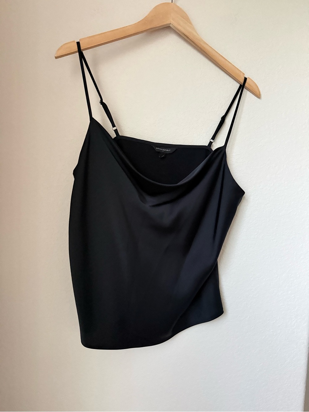 J. Crew Satin Cowl Neck Cami Size M Petite